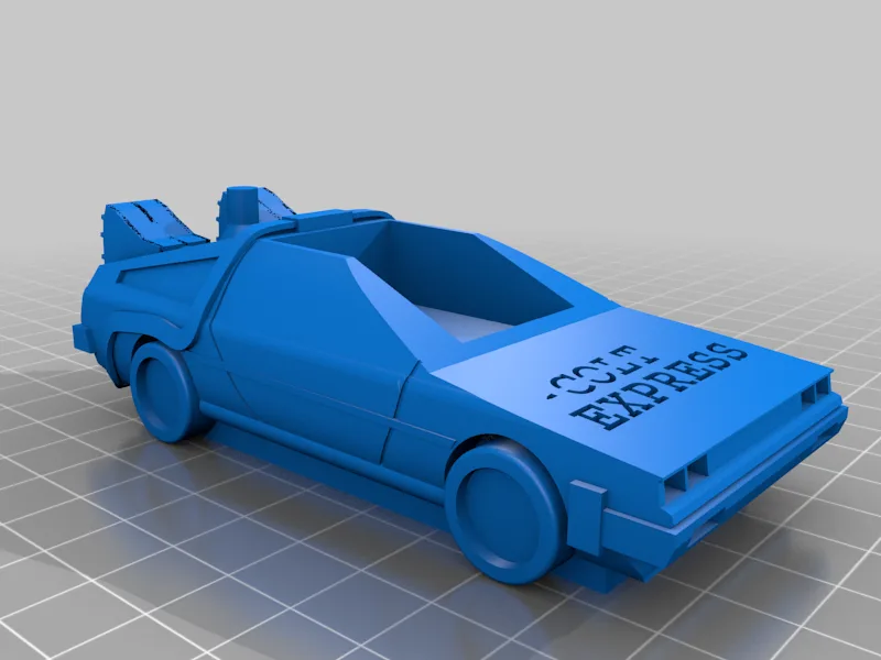Colt Express Delorean Back to Future