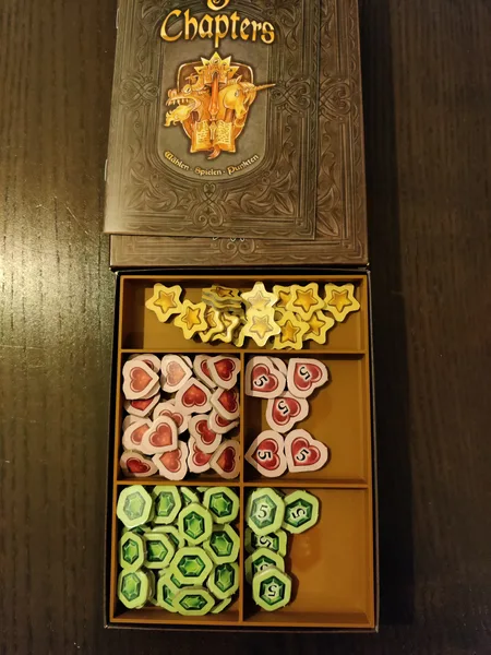 3 Chapters Insert (fits sleeved cards)