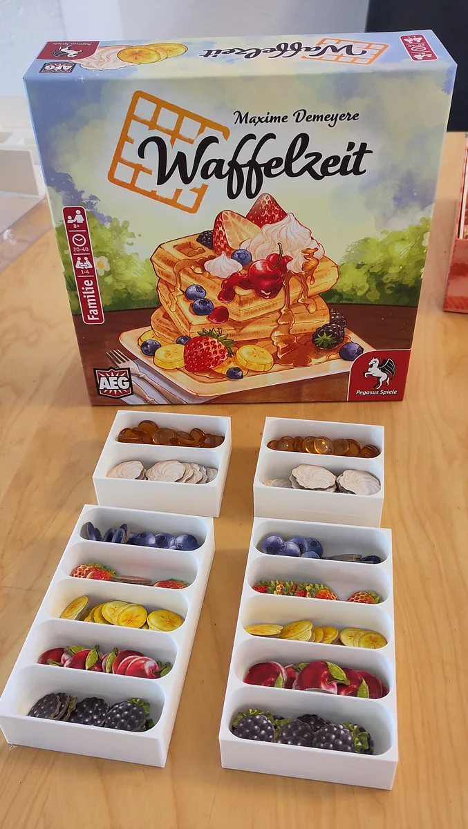 Waffelzeit / Waffle Time Boardgame Insert