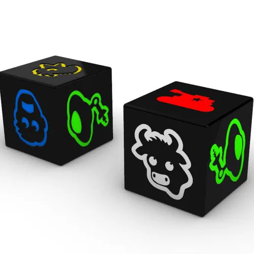 Martian Dice: Board game