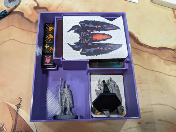 Stars of Akarios Player box - sleeved cards for combat mod deck only