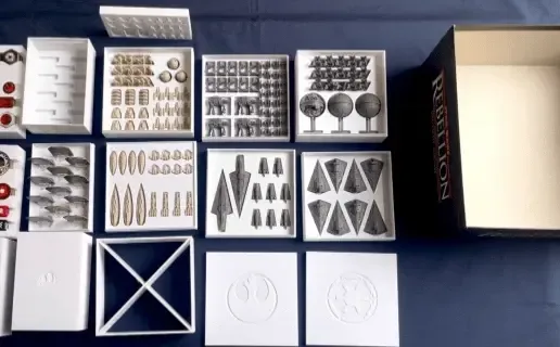 Star Wars Rebellion board game sorting insert / inlay / organizer / insert