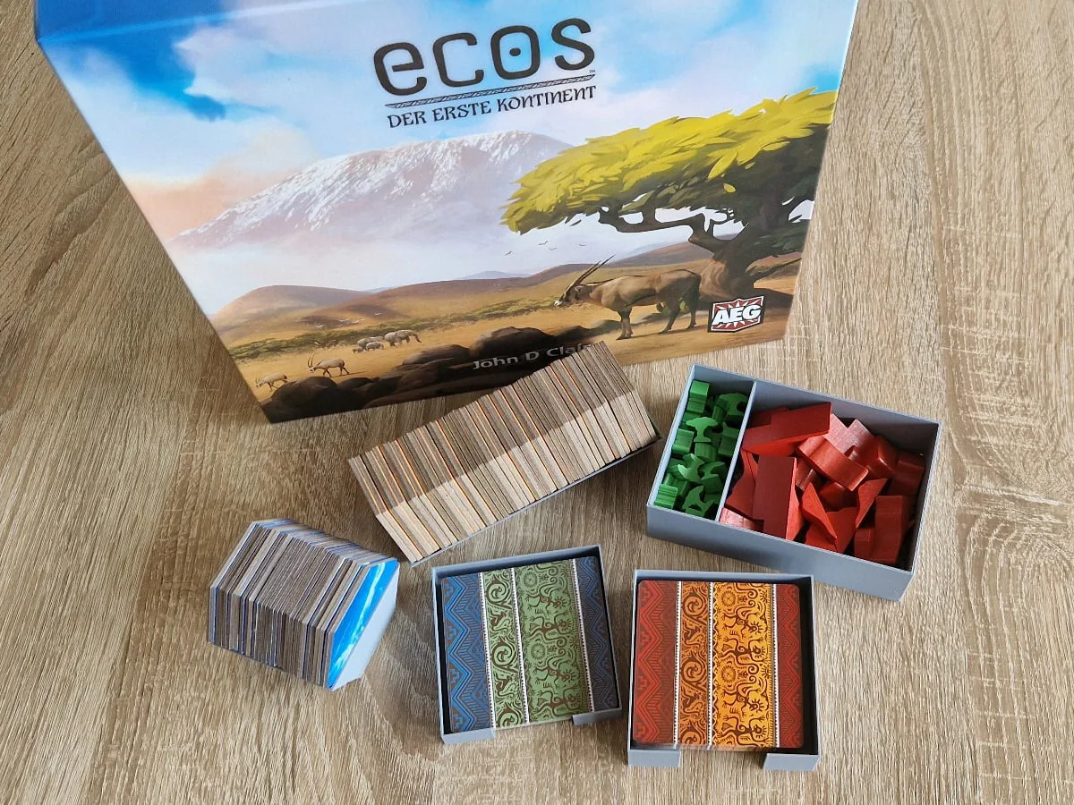 Ecos (first continent) - Board Game Insert