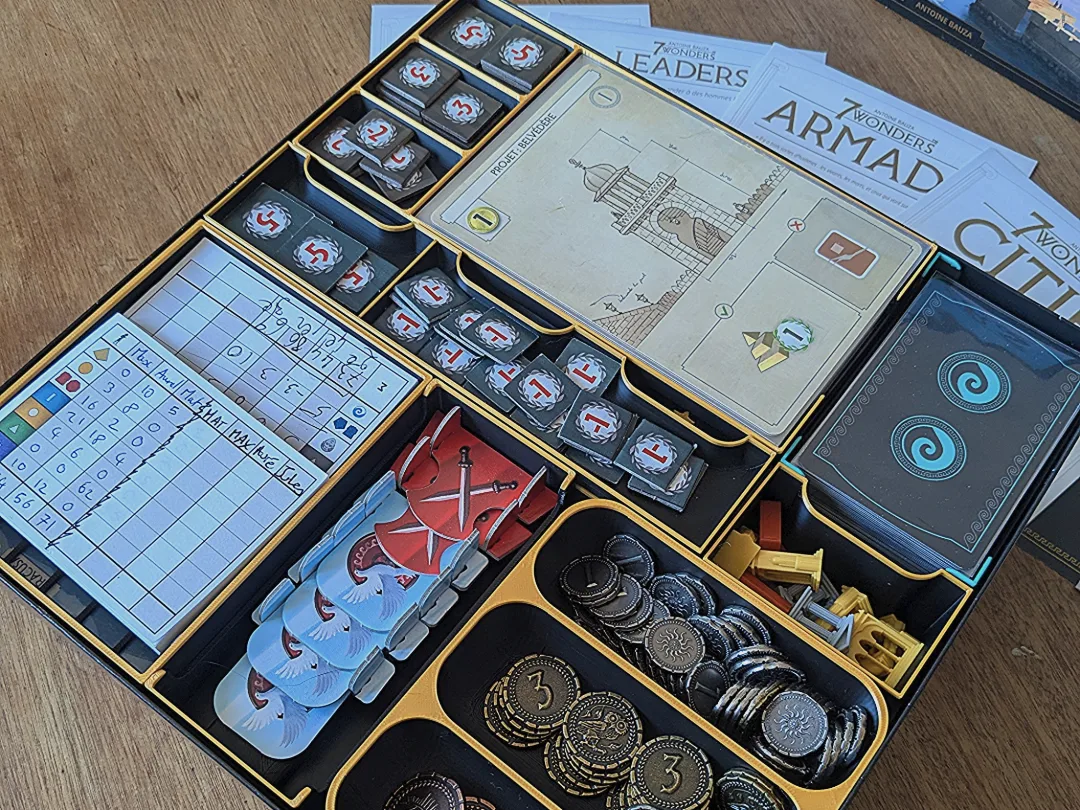 7 Wonders with all expansions (2020 edition)