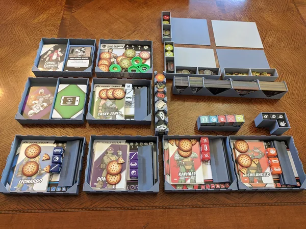 TMNT Change Is Constant & Cityfall Box Insert