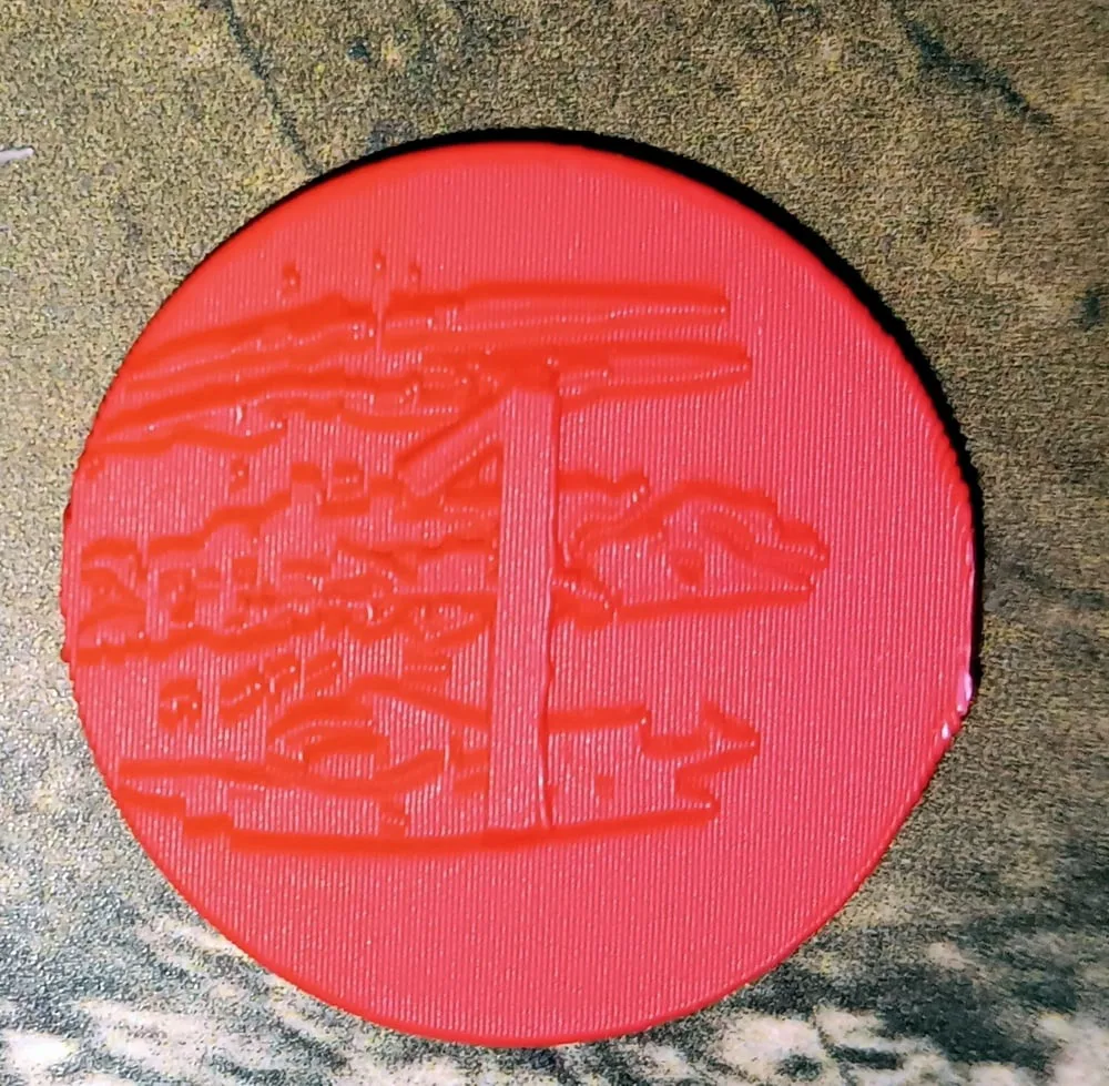 Rocketmen Target Jupiter Phalanx Games Martin Wallace - Jupiter 3D Token