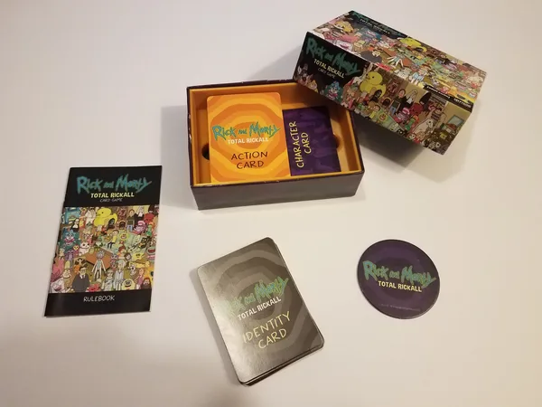 Rick And Morty Total Rickall Insert