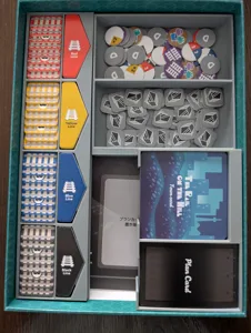 The Rail on the Hill Board Game Insert