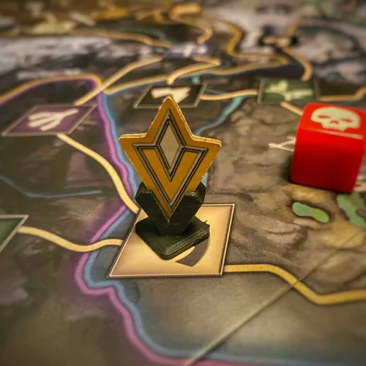 Skyrim Adventure Board Game Quest Token Holders