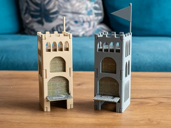 Carcassonne Foldable Tower - Simple - Medium