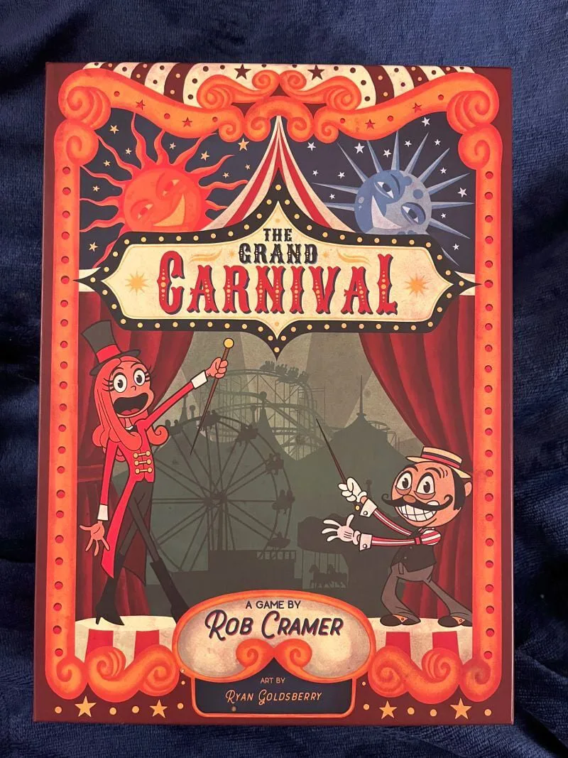 The Grand Carnival + Expansion (On the Road) compatible one-box organizer