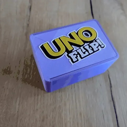 UNO Flip! card game box