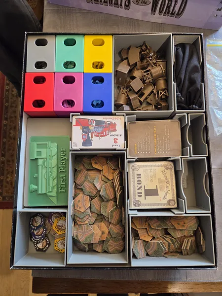 Railways of the World Box Organizer