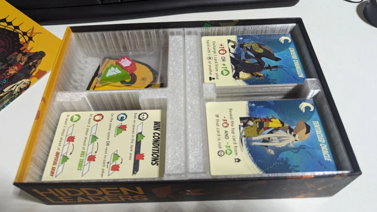 Hidden Leaders KS inserts/organizer
