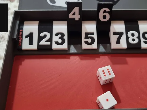 Shut the Box - Game (9 Numbers)