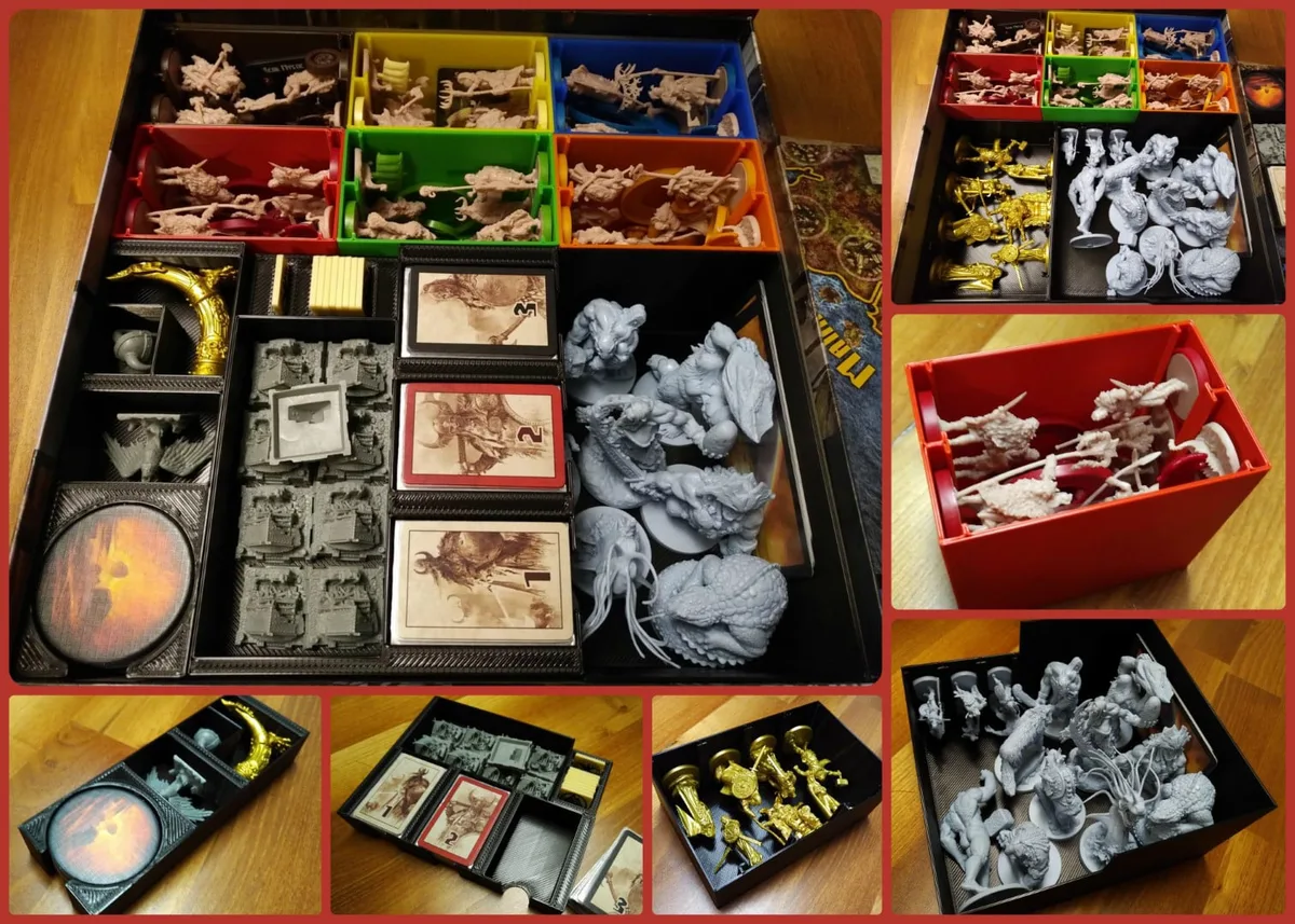 Blood Rage Organizer (all expansions)