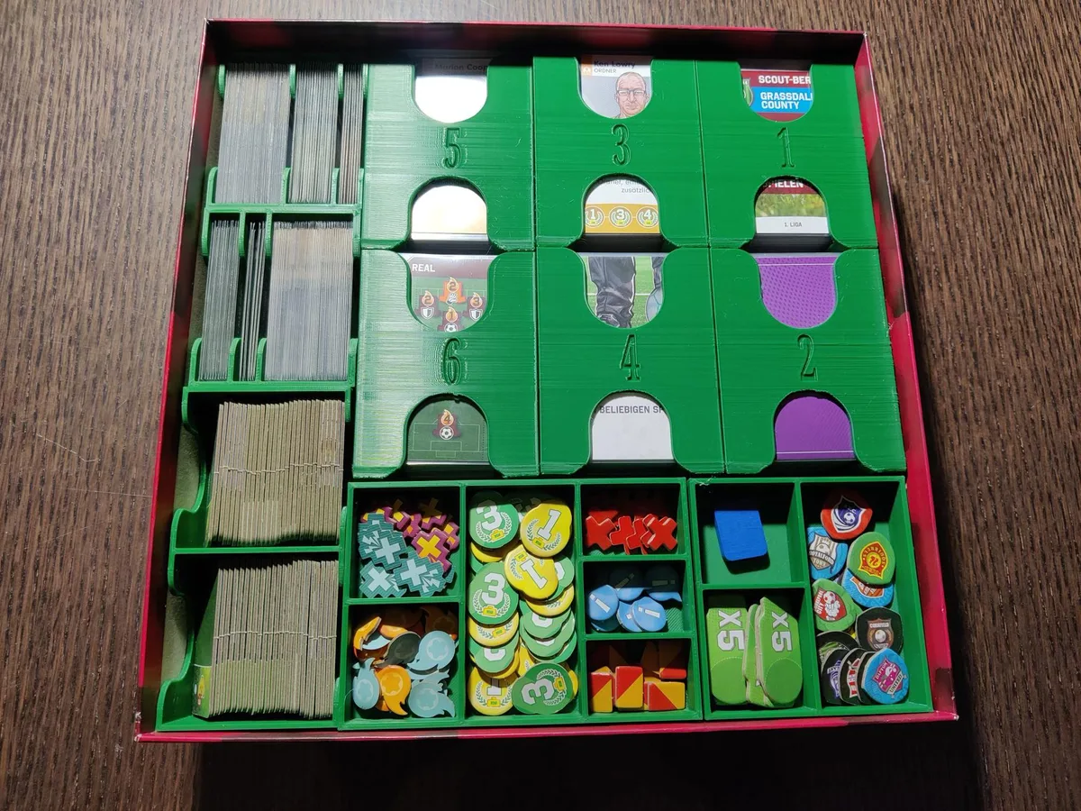 Organizer for Eleven: Football Manager Board Game