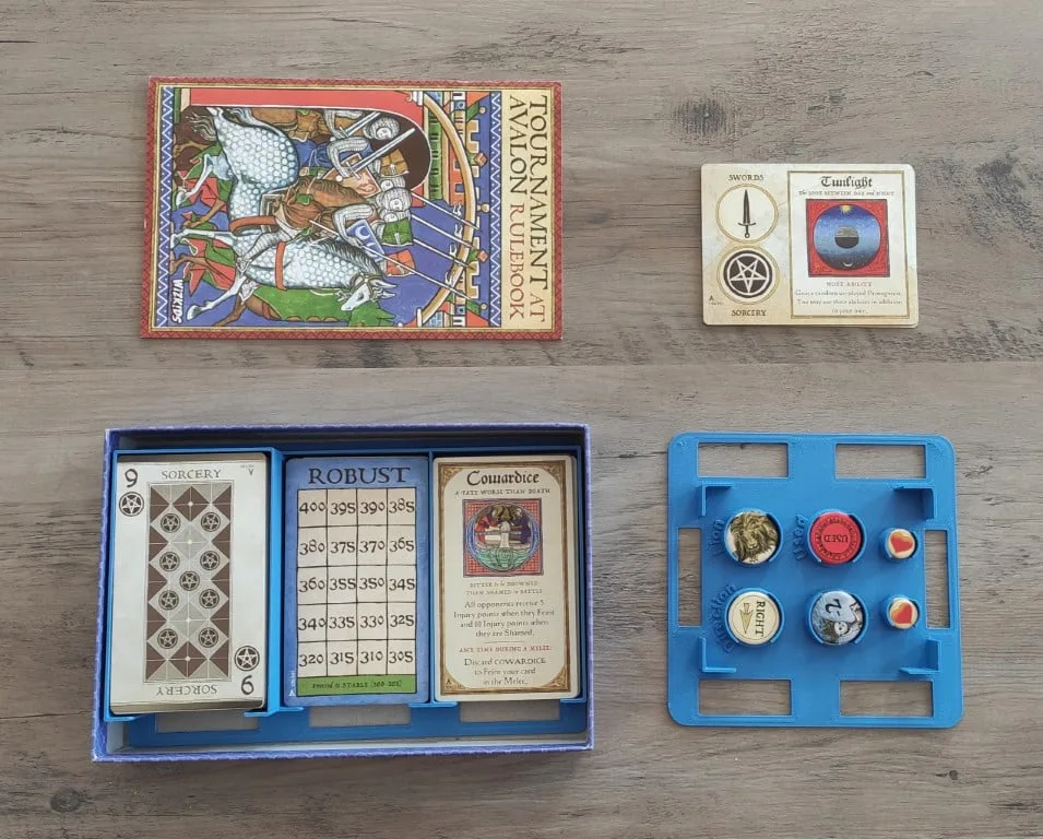 Tournament at Avalon Box Inlay