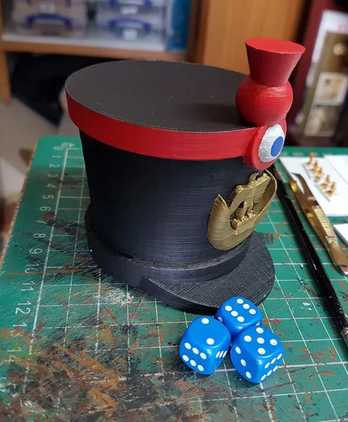Blücher French Shako Dice Cup