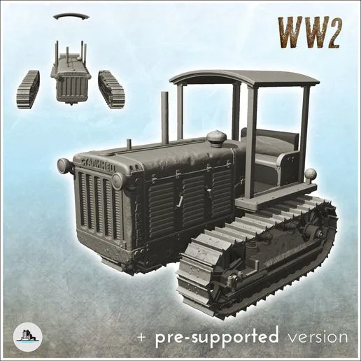 S-65 Stalinets - (pre-supported included) WW2 USSR Russian Flames of War Bolt Action 15mm 20mm 25mm 28mm 32mm