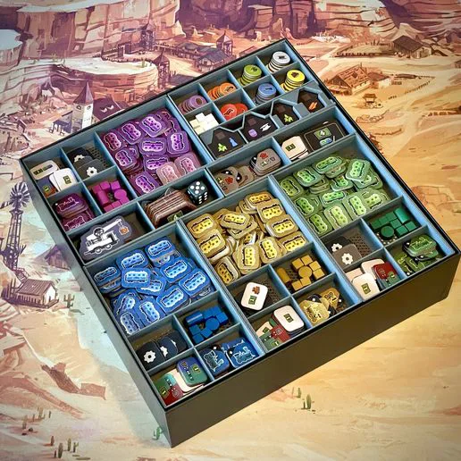 Lightning Train Game box organizer