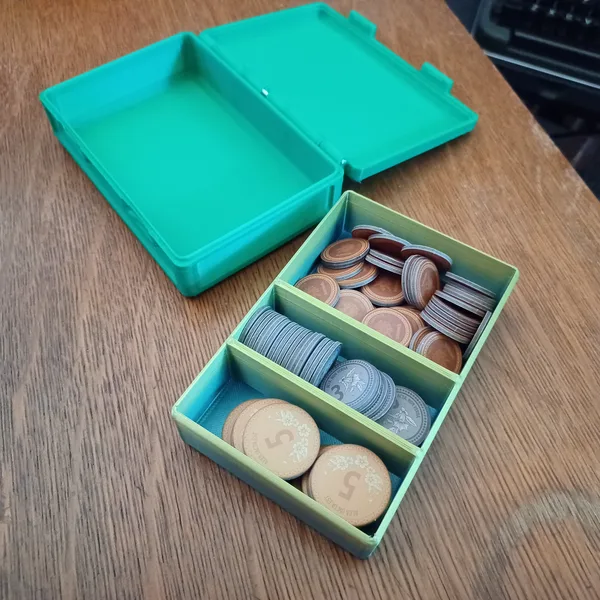 Botany Victorian Expedition board game token box