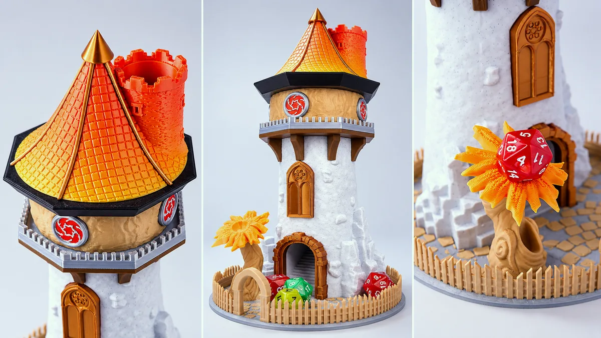 Fantasy Dice Tower