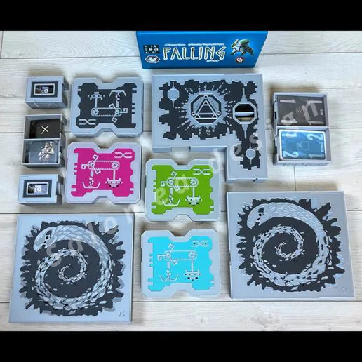 Falling organizers