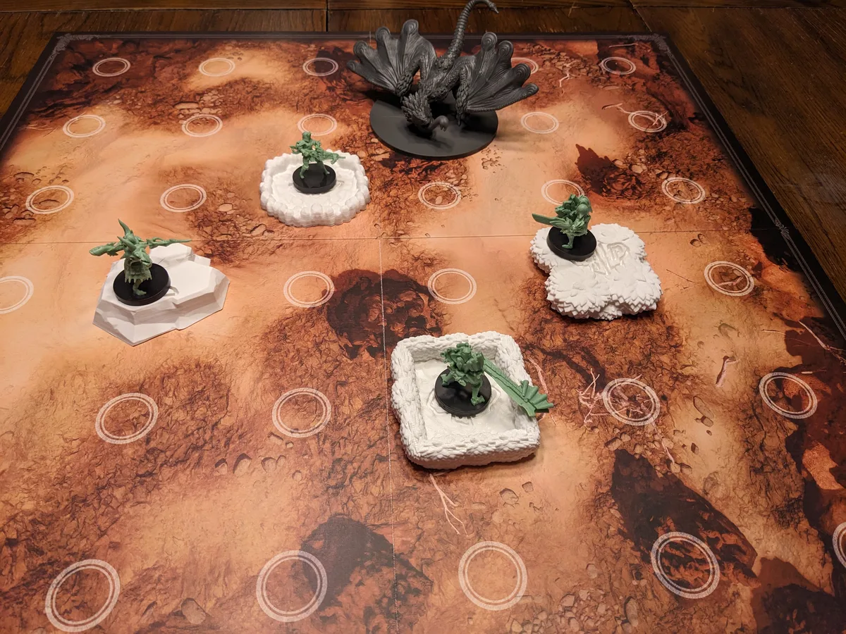 Monster Hunter World board game terrain
