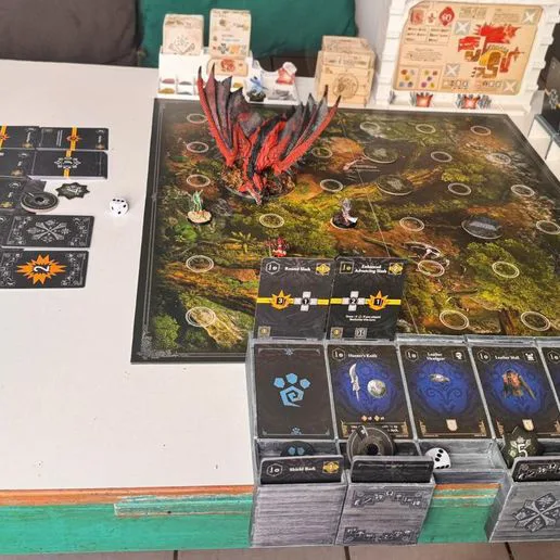 Monster Hunter world Board Game Stamina Board
