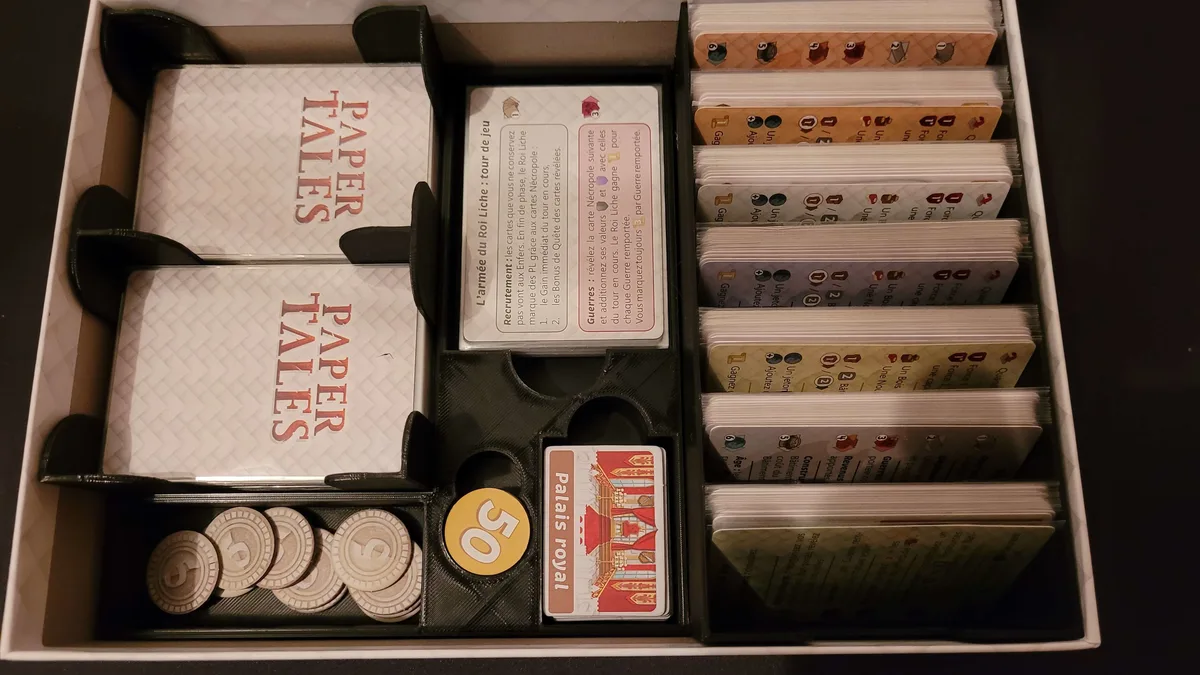 Paper Tales + 2 expansions Insert