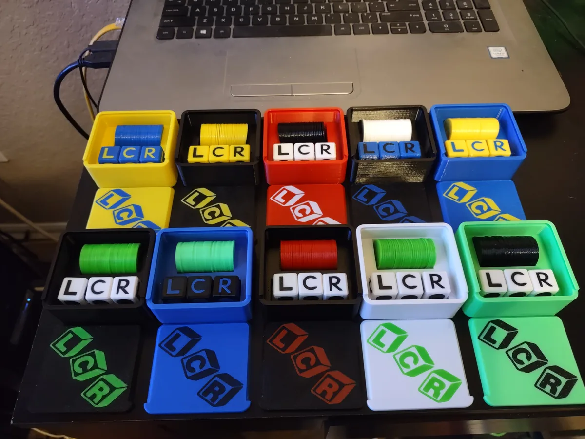 Left Center Right (LCR) Dice Game
