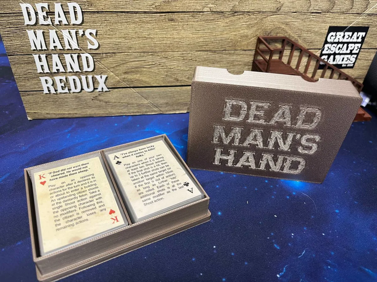 Dead Man's Hand - Box for playing cards (sleeved)