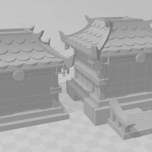 Ninja All-Stars Chibi Shrine 3x3