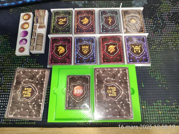 Mythic Games: Enchanters - Simple Organizer for Sleeved cards