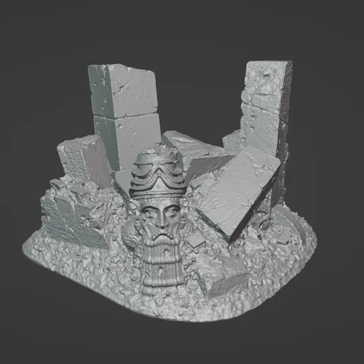 Dust 1947 - Terrain - BABYLON IMPASSABLE TERRAIN Proxy (Supported)