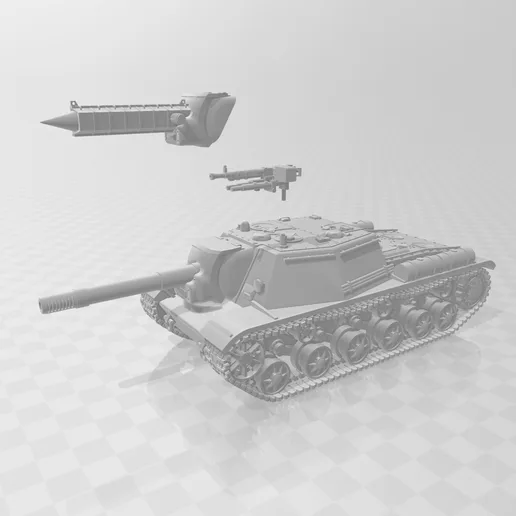 SU-152 & KV-14T "Nosorog" for Dust 1947