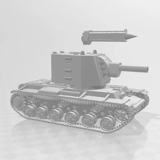 KV-2 & KV-2T Heavy Tank for Dust 1947