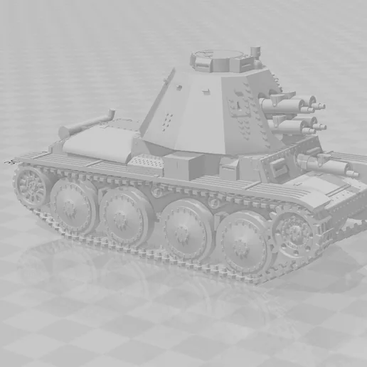 Panzer 38(t) & Annihilator for Dust 1947