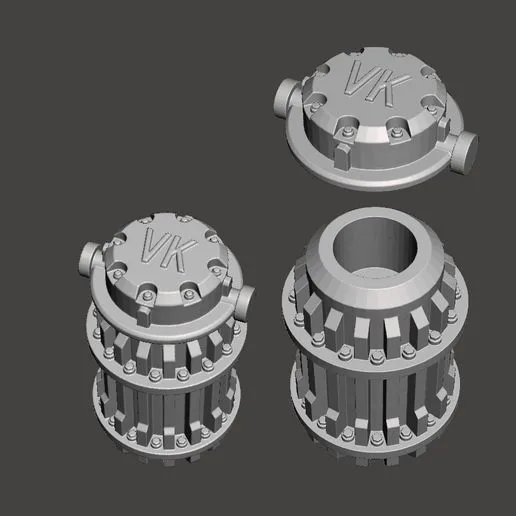 Dust 1947 / 1948 - VK Container & Palette (FREE)