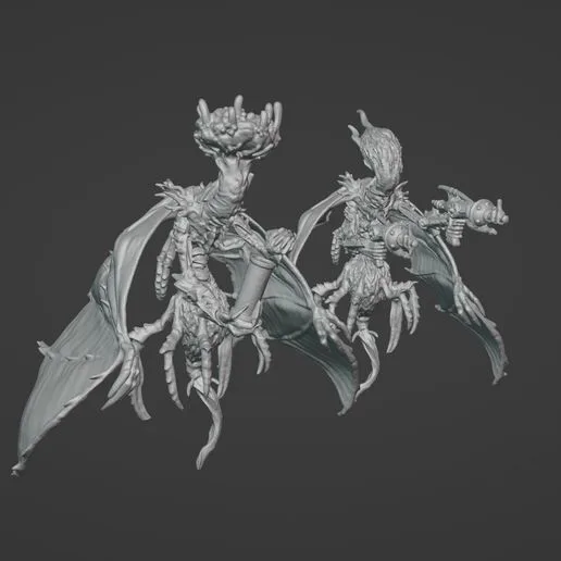 Dust 1947 - Mythos - EXALTED Mi Go and HERALD OF NYARLATOTHEP Heroes Proxy