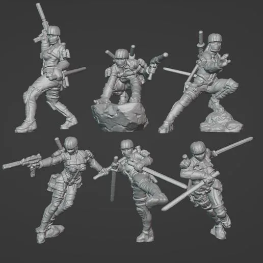 Dust 1947 - IJN - NINJA INFILTRATION SQUAD Proxy