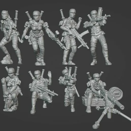 Dust 1947 - IJN - IJN NINJA INFANTRY MULTIOPTION Squads Proxy (Supported)