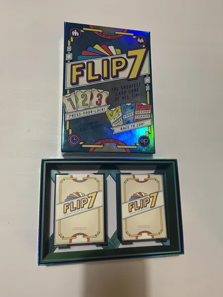 Flip 7 Insert for sleeved cards