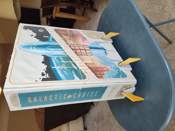 Galactic Cruise Board Game Box Stand