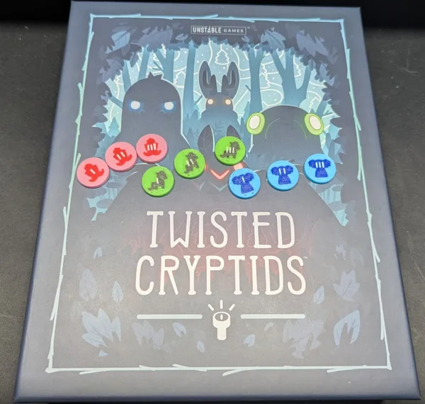 MMU Tokens for Twisted Cryptids (PNP) Drop Bear, Kelpie and Kraken 'Meeples' (FanModified)