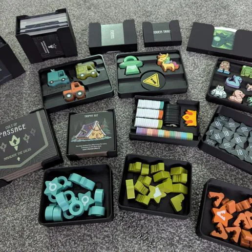 Twisted Cryptids Boardgame Insert - Unsleeved Cards