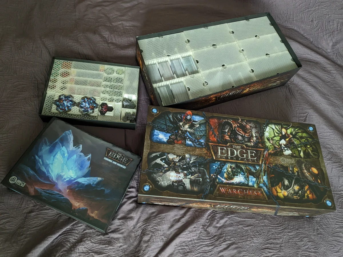 The Edge: Dawnfall Warchest + Expansions INSERT