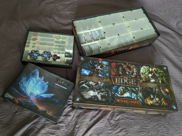 The Edge: Dawnfall Warchest + Expansions INSERT