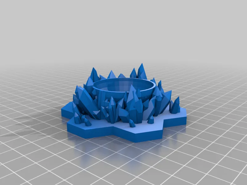 Crystal Path with Bowl for The Edge: Dawnfall